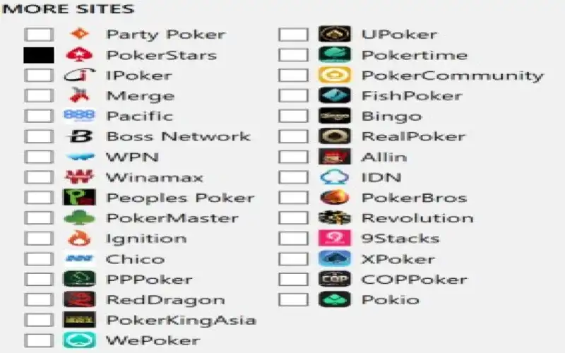 ホールデムマネージャー3 PokerStars　連携5