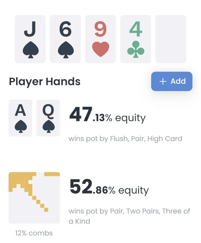 ポーカー 勝率 計算