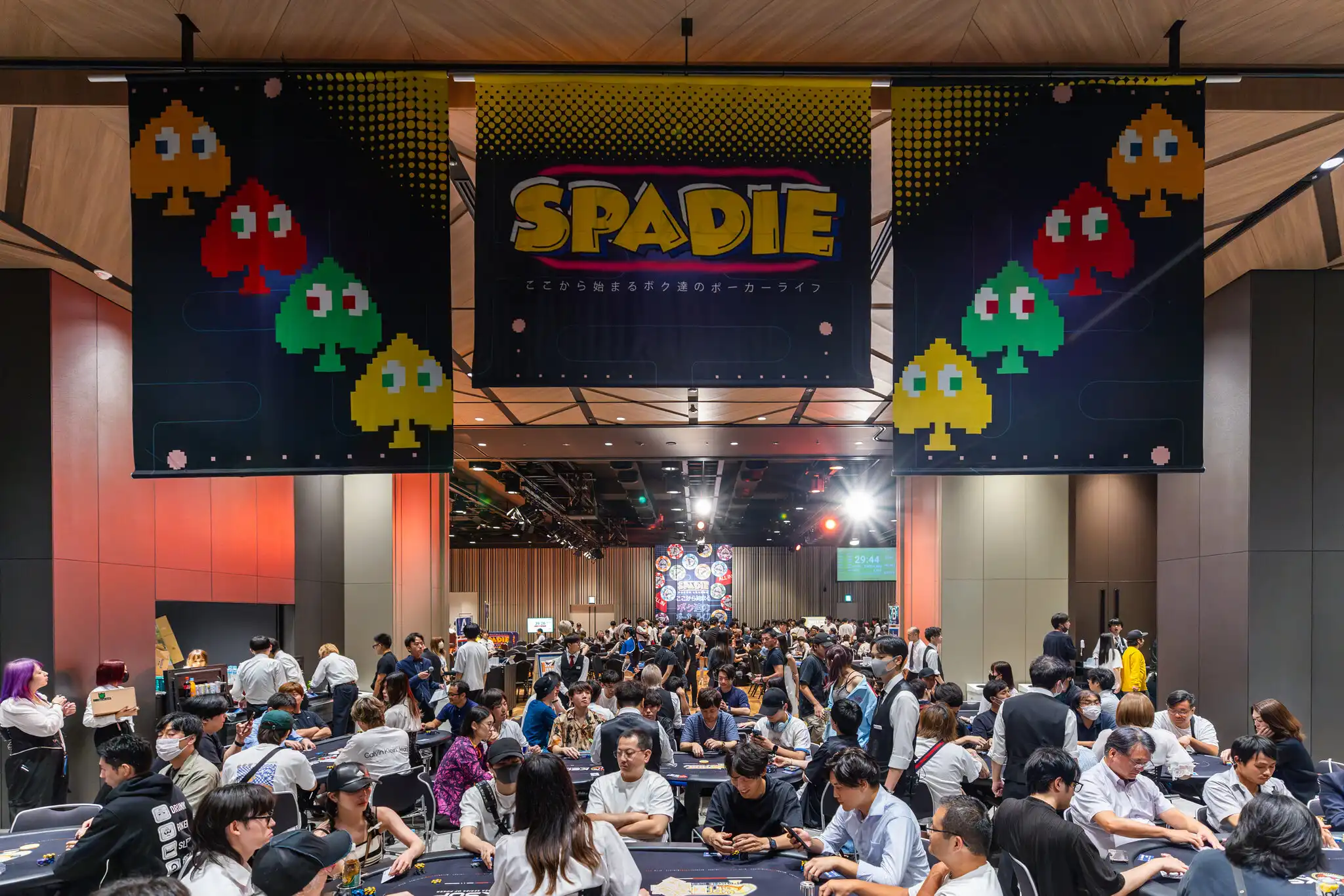 SPDIE34thの会場竹芝ポートホールの会場内の写真