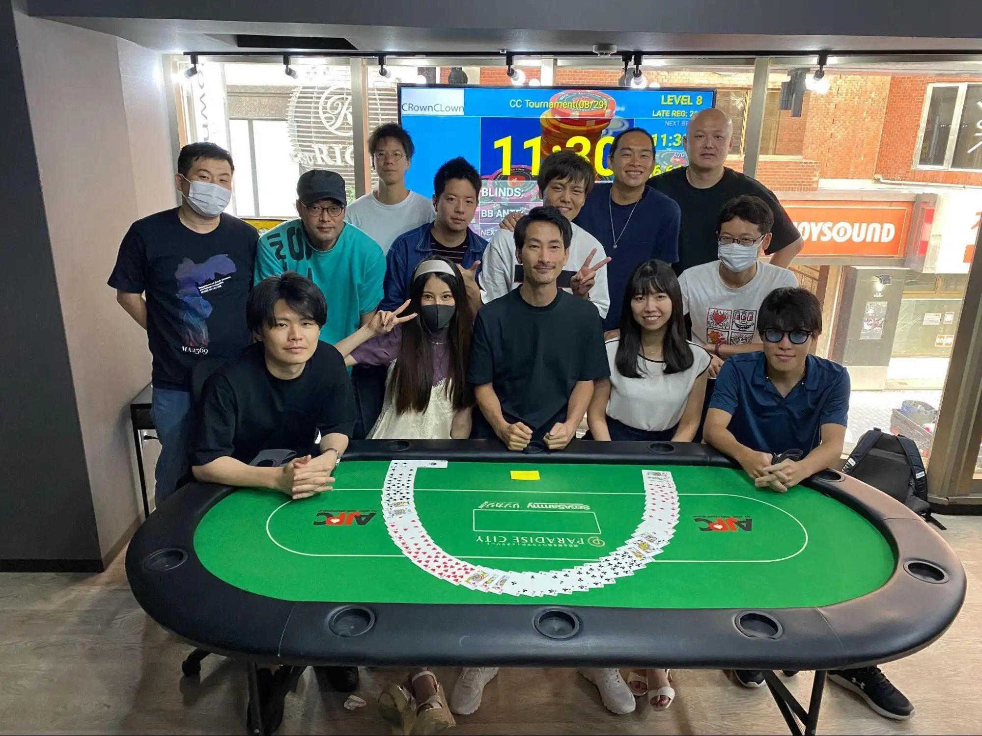 UP POKER LABO ライブトーナメント